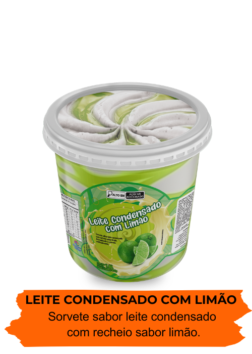 leite condensado com limão